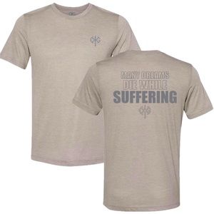 David Goggins MANY DREAMS DIE WHILE SUFFERING men’s size small